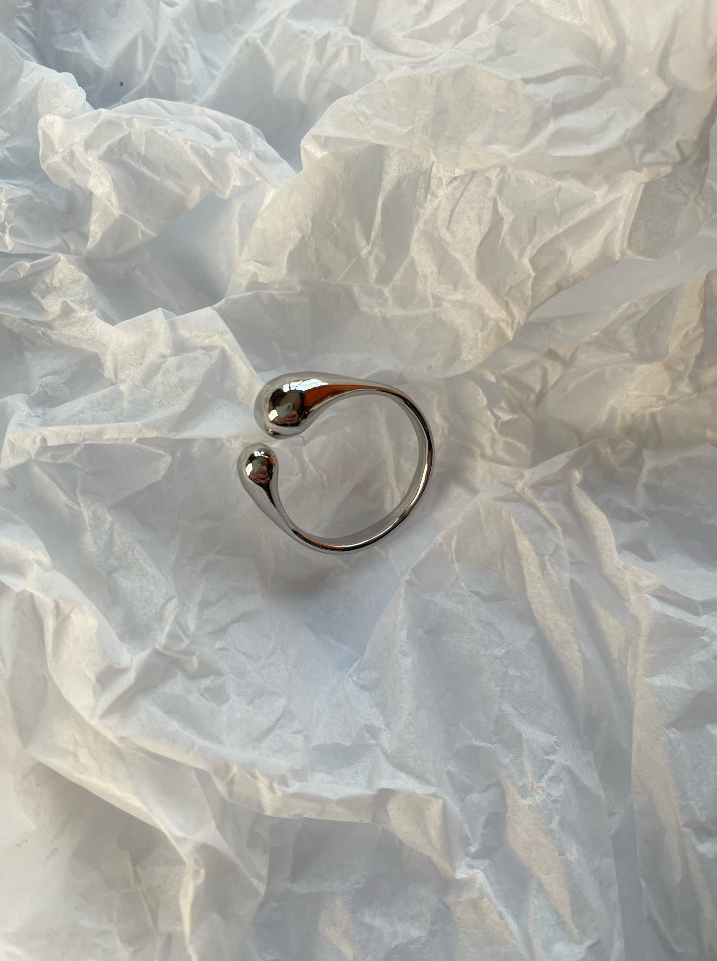 Water Drop Opening Ring